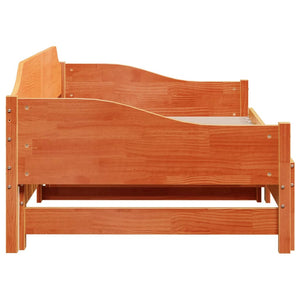 Ausziehbares Tagesbett 90x190 cm Massivholz