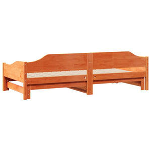 Ausziehbares Tagesbett 90x190 cm Massivholz