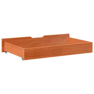 Bettschubladen 2er Set Kiefer Massivholz