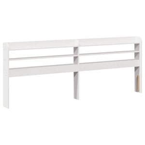 Kopfteil Weiß 180cm Kiefer Massivholz