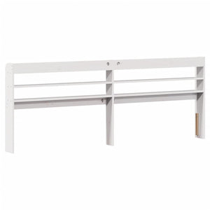 Kopfteil Weiß 180cm Kiefer Massivholz