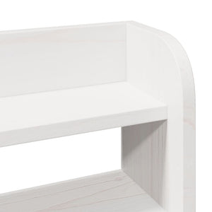 Kopfteil Weiß 180cm Kiefer Massivholz