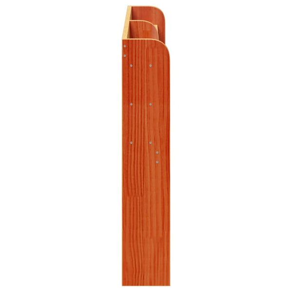 Kopfteil mit Ablagen 150 cm Kiefer Massivholz