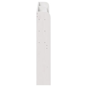 Weißes Kopfteil mit Ablagen 135 cm