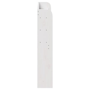 Weißes Kopfteil mit Ablagen, 90 cm