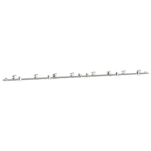 Schiebetür-Beschlagsatz 400cm Edelstahl