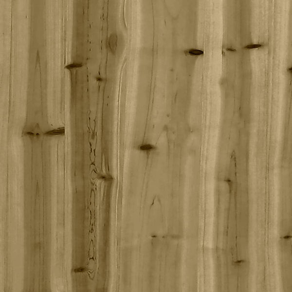 4-tlg. Garten Sofagarnitur Kiefernholz mit Kissen