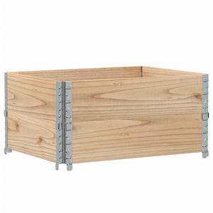 Palettenaufsatzrahmen 80x60 cm, 2er Set