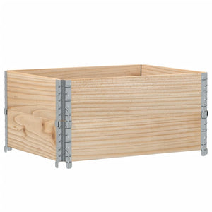 Palettenaufsatzrahmen 80x60 cm, 2er Set