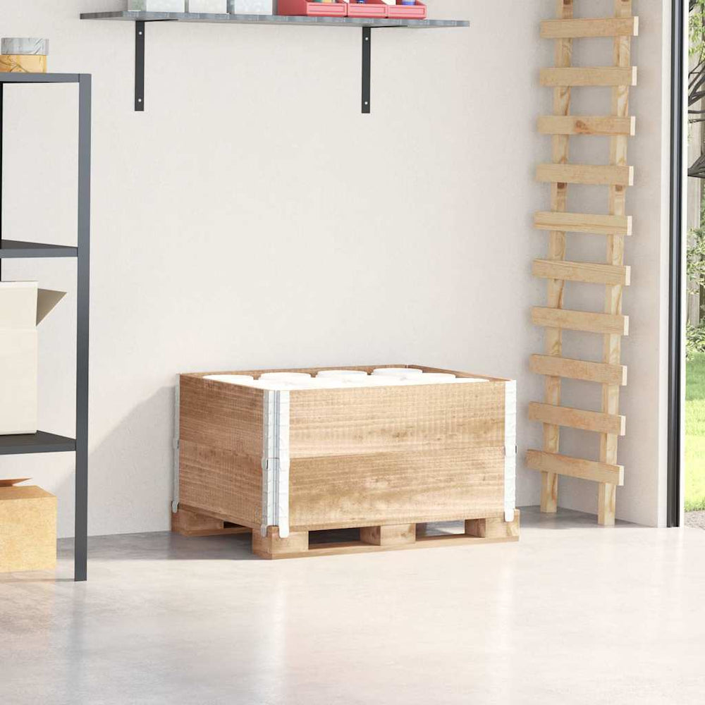 Palettenaufsatzrahmen 80x60 cm, 2er Set