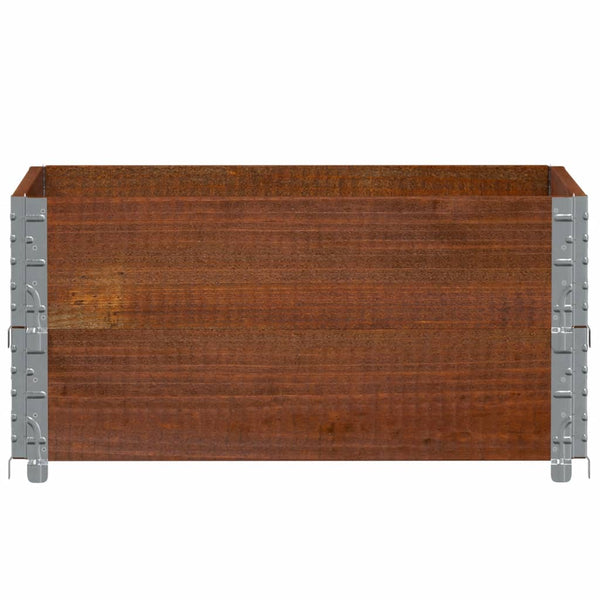 Palettenaufsatzrahmen 80x60 cm, 2er Set