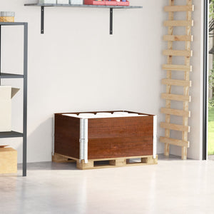 Palettenaufsatzrahmen 80x60 cm, 2er Set