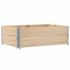 Palettenaufsatzrahmen 120x80 cm, 2er Set