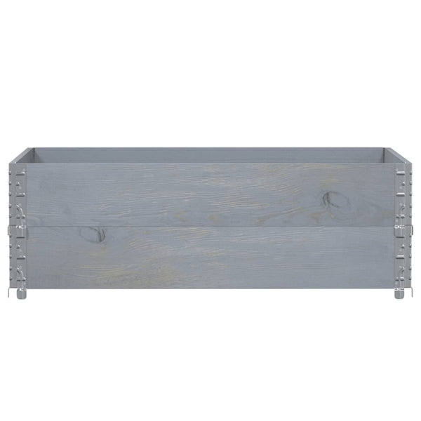 Palettenaufsatzrahmen 120x80cm, 2er Set