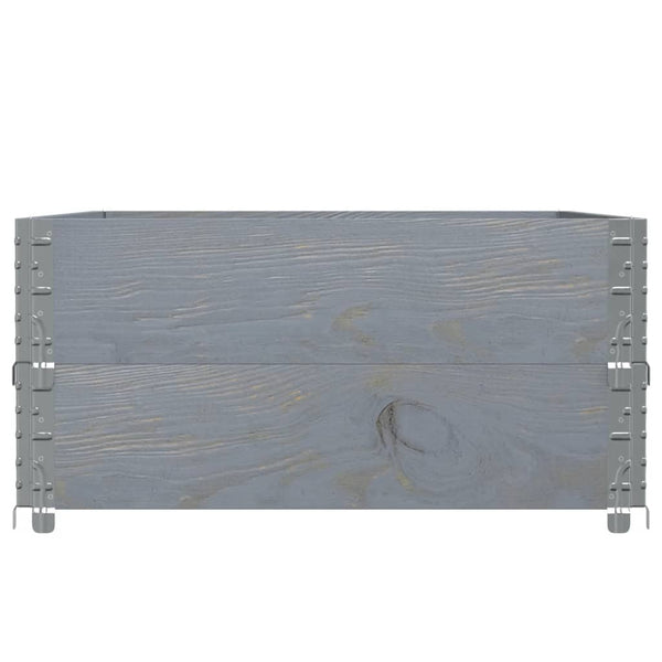 Palettenaufsatzrahmen 120x80cm, 2er Set