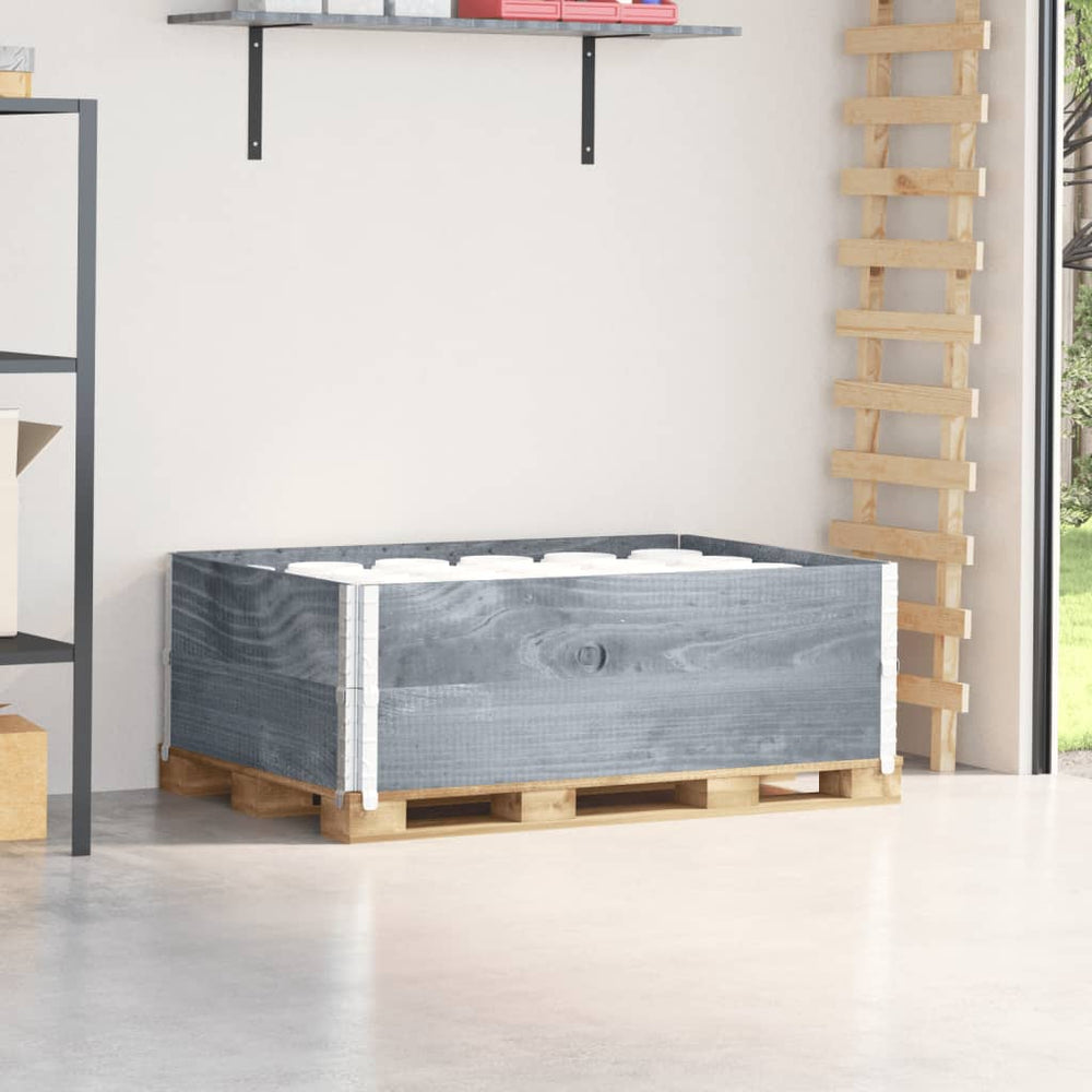 Palettenaufsatzrahmen 120x80cm, 2er Set