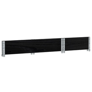 Palettenaufsatzrahmen Schwarz 100x50 cm