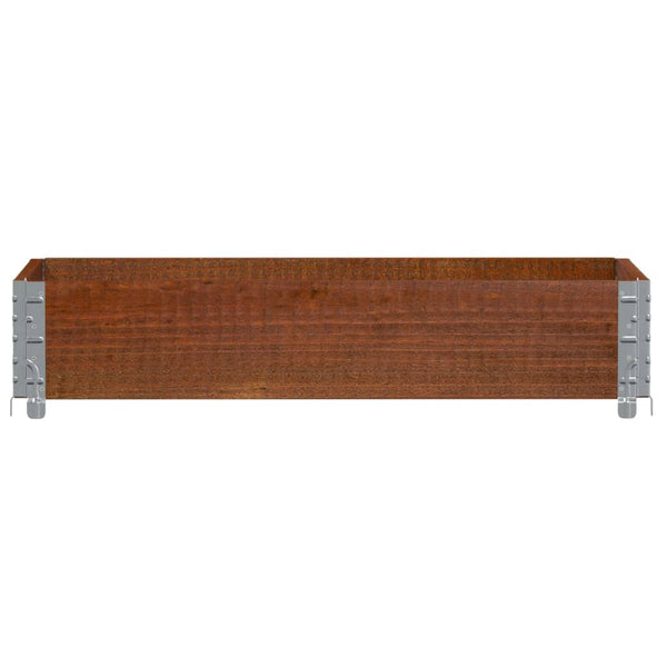 Palettenaufsatzrahmen Braun 100x50 cm