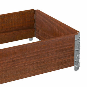 Palettenaufsatzrahmen Braun 100x50 cm