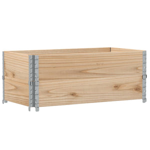 Palettenaufsatzrahmen 100x50cm, 2er Set
