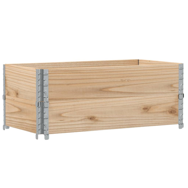 Palettenaufsatzrahmen 100x50cm, 2er Set