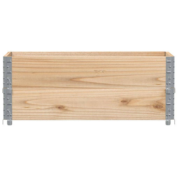 Palettenaufsatzrahmen 100x50cm, 2er Set