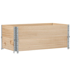 Palettenaufsatzrahmen 100x50cm, 2er Set