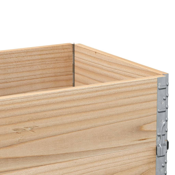 Palettenaufsatzrahmen 100x50cm, 2er Set