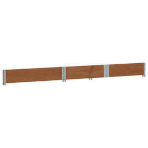 Palettenaufsatzrahmen Braun 150x50 cm