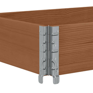 Palettenaufsatzrahmen Braun 150x50 cm