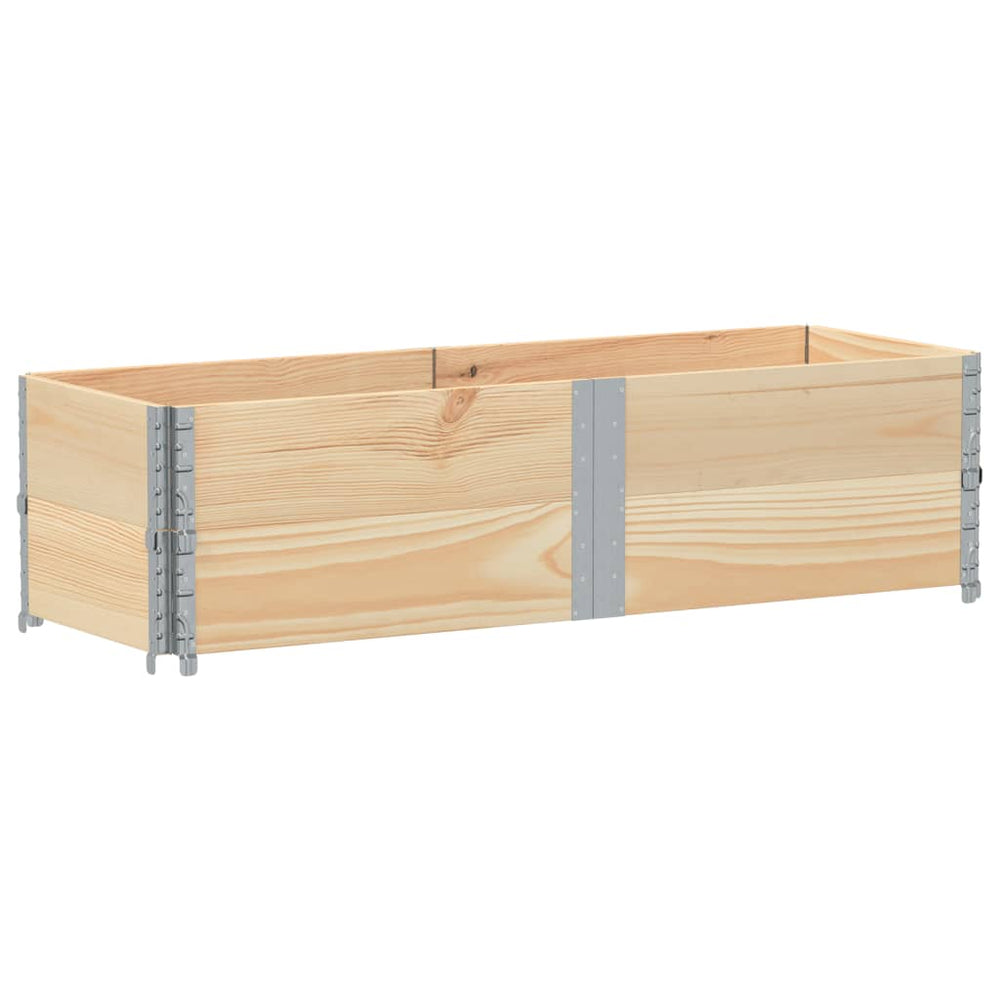 Palettenaufsatzrahmen 150x50 cm, 2er Set
