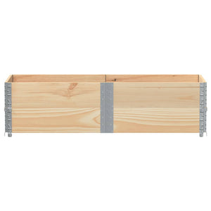 Palettenaufsatzrahmen 150x50 cm, 2er Set
