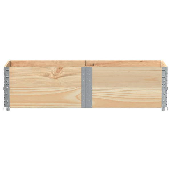 Palettenaufsatzrahmen 150x50 cm, 2er Set