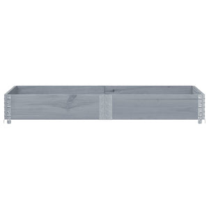 Palettenaufsatzrahmen Grau 150x100 cm