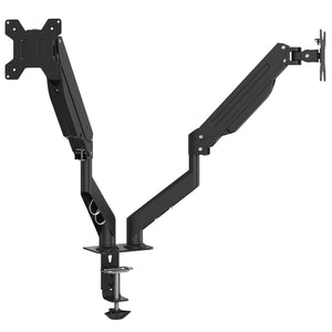 Doppel Monitorarm Gasfeder bis 27 Zoll