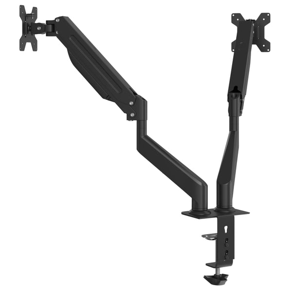 Doppel Monitorarm Gasfeder bis 27 Zoll