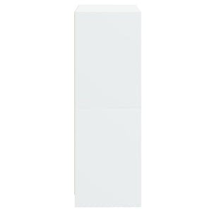 Highboard Weiß 68x37x109 cm
