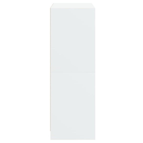 Highboard Weiß 68x37x109 cm