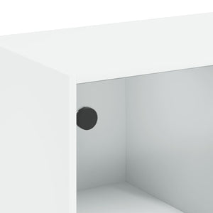 Highboard Weiß 68x37x109 cm