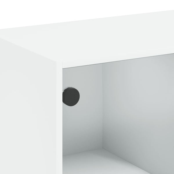 Highboard Weiß 68x37x109 cm