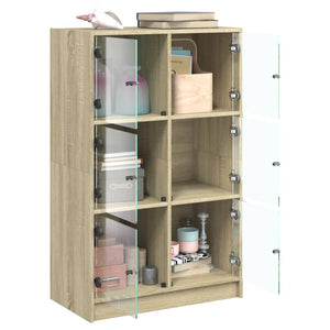 Highboard Sonoma Eiche 68x37x109 cm