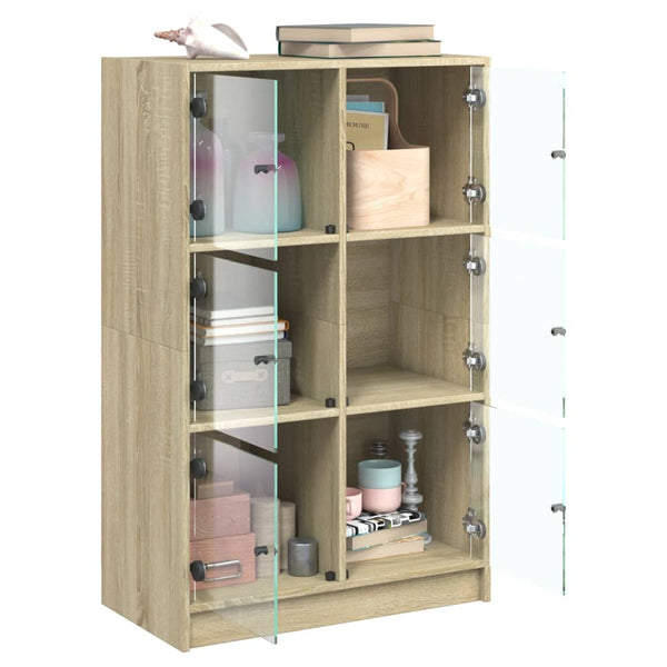 Highboard Sonoma Eiche 68x37x109 cm