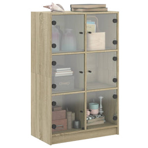 Highboard Sonoma Eiche 68x37x109 cm