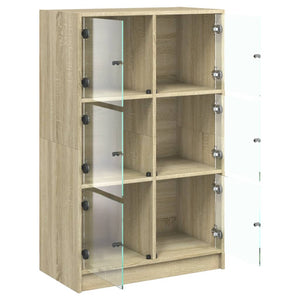Highboard Sonoma Eiche 68x37x109 cm