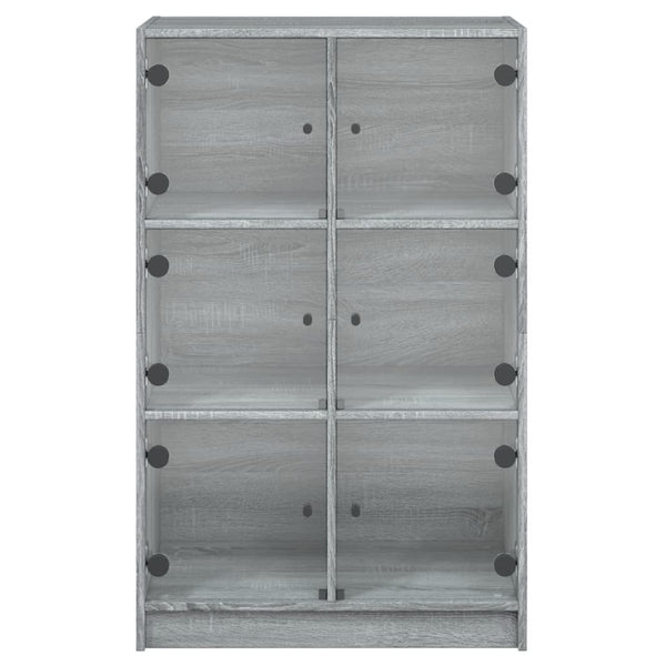 Highboard Grau Sonoma 68x37x109 cm