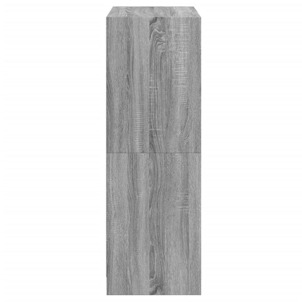 Highboard Grau Sonoma 68x37x109 cm