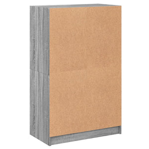 Highboard Grau Sonoma 68x37x109 cm