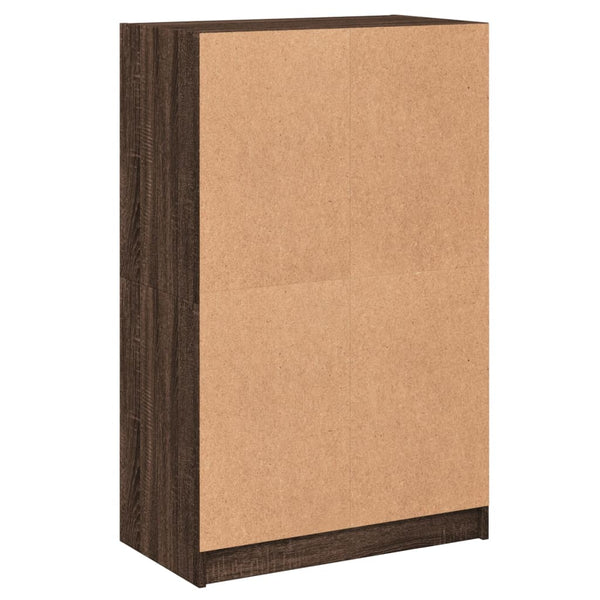Highboard Braun Eiche Optik 68x37x109cm