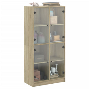 Highboard Sonoma-Eiche 68x37x142 cm