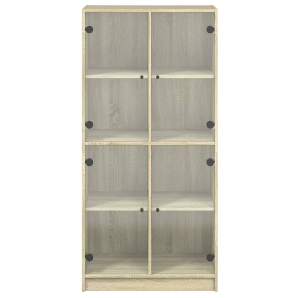Highboard Sonoma-Eiche 68x37x142 cm